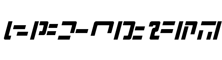 Modern Iaconic Italic  Free Fonts Download