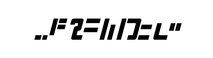 Modern Iaconic Italic  Free Fonts Download