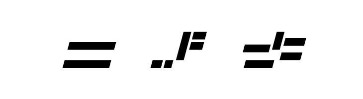 Modern Iaconic Italic  Free Fonts Download