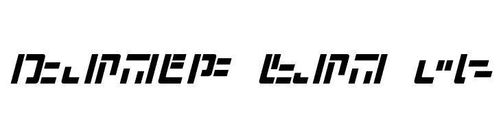 Modern Iaconic Italic  Free Fonts Download
