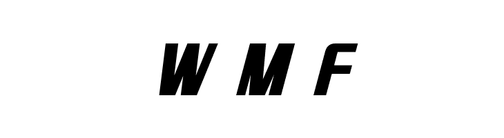 Virtucorp Bold Italic  Free Fonts Download