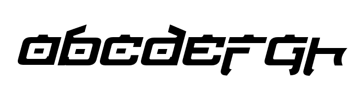Nippon Tech Bold Italic  Free Fonts Download