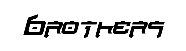 Nippon Tech Bold Italic  Free Fonts Download