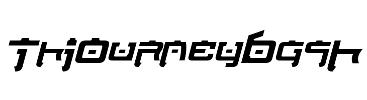 Nippon Tech Bold Italic  Free Fonts Download