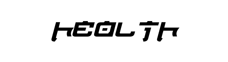 Nippon Tech Bold Italic  Free Fonts Download