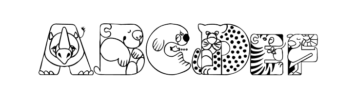 CrazyZoo  Free Fonts Download