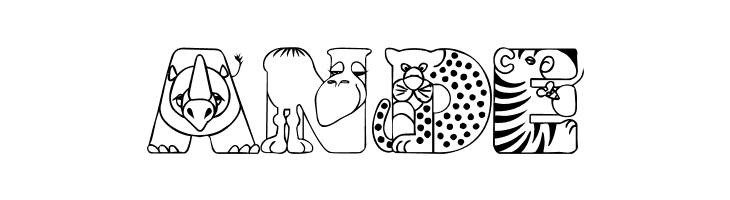 CrazyZoo  Free Fonts Download