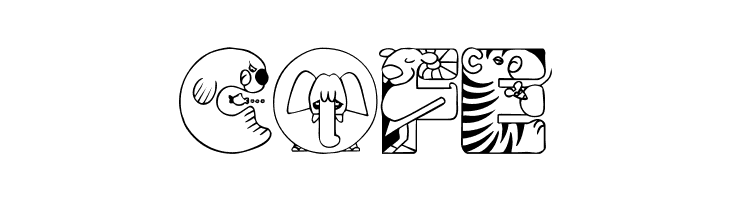 CrazyZoo  Free Fonts Download