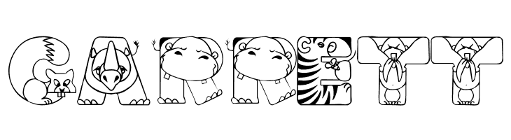 CrazyZoo  Free Fonts Download