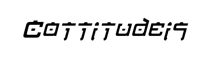 Nippon Tech Condensed Italic  Free Fonts Download