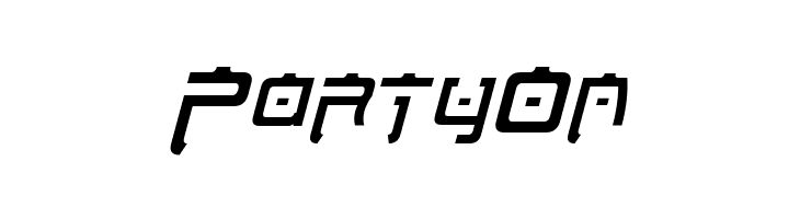 Nippon Tech Condensed Italic  Free Fonts Download