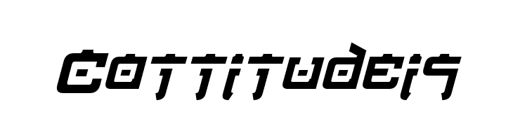 Nippon Tech Condensed Bold Italic  Free Fonts Download