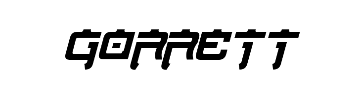 Nippon Tech Condensed Bold Italic  Free Fonts Download