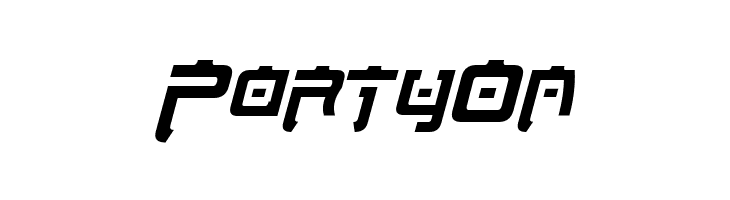 Nippon Tech Condensed Bold Italic  Free Fonts Download