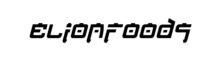 Nippon Tech Condensed Bold Italic  Free Fonts Download