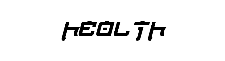 Nippon Tech Condensed Bold Italic  Free Fonts Download