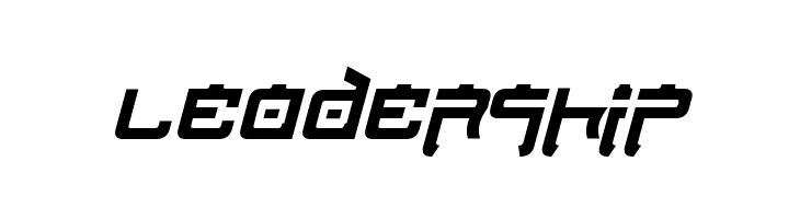 Nippon Tech Condensed Bold Italic  Free Fonts Download