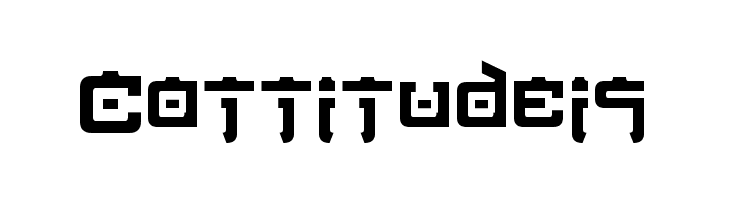 Nippon Tech Condensed Bold  Free Fonts Download