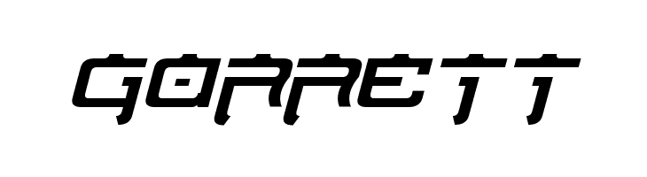 Nippon Tech Italic  Free Fonts Download