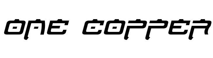 Nippon Tech Italic  Free Fonts Download