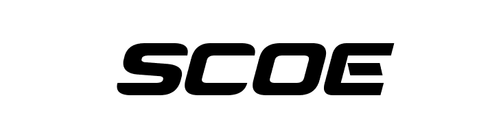 SCOE Montalban Bold Italic Font