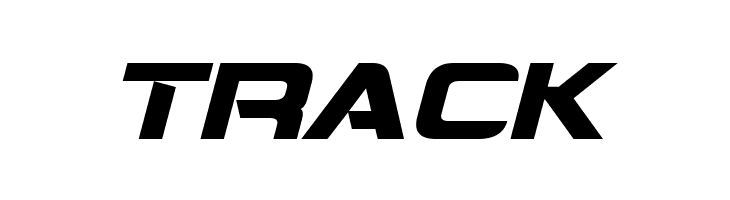 TRACK Montalban Bold Italic Font