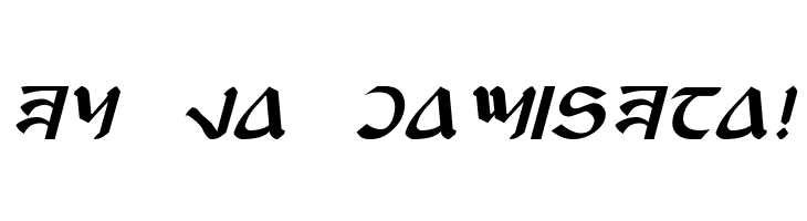 Anayanka Bold Italic  Free Fonts Download