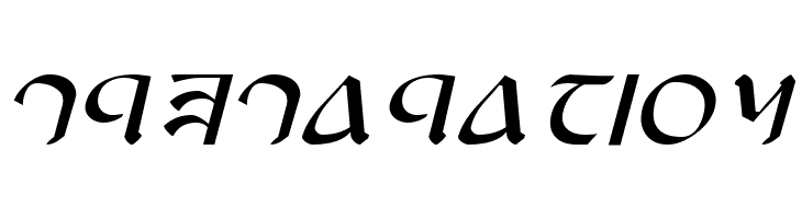 Anayanka Italic  Free Fonts Download