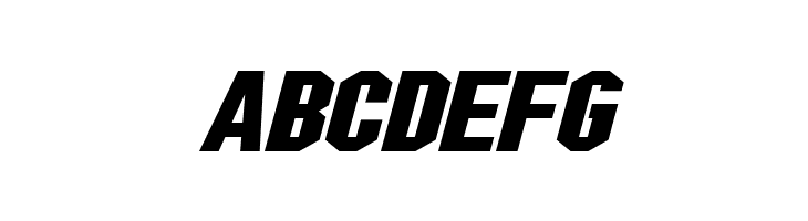 Blitzwing Expanded Italic  Free Fonts Download