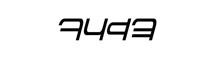 Betazed Italic  Free Fonts Download