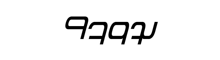 Betazed Italic  Free Fonts Download