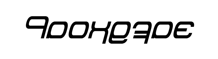 Betazed Italic  Free Fonts Download