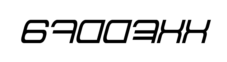 Betazed Italic  Free Fonts Download