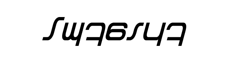 Betazed Italic  Free Fonts Download