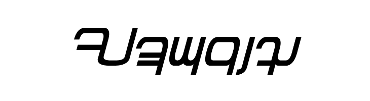 Betazed Italic  Free Fonts Download