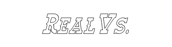 Winslett Hollow Italic  Free Fonts Download