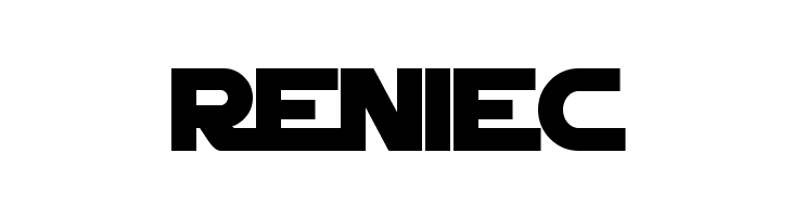 RENIEC Sigma Five Marquee Bold Font