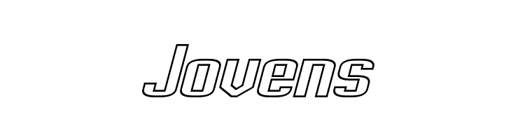 Empanada Extended Outline Italic  Free Fonts Download