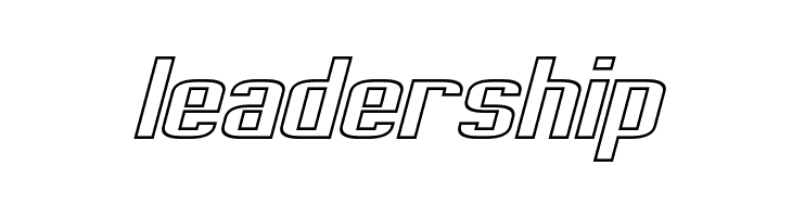 Empanada Extended Outline Italic  Free Fonts Download