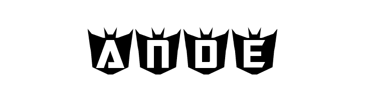 RubCaps Decepticon  Free Fonts Download
