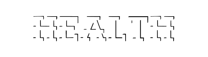 ReliefDeco Medium  Free Fonts Download