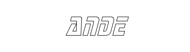 Sternbach Hollow Italic  Free Fonts Download