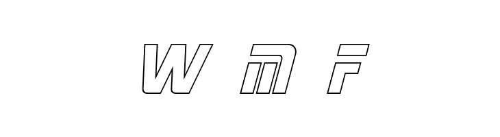 Sternbach Hollow Italic  Free Fonts Download