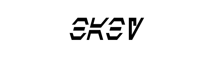 Aurebesh Condensed Bold  Free Fonts Download