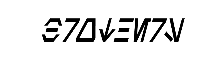 Aurebesh Condensed Bold  Free Fonts Download
