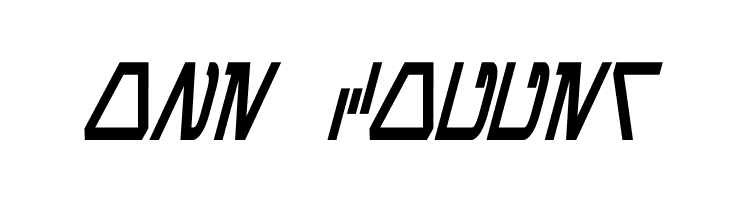 Aurebesh Condensed Bold  Free Fonts Download