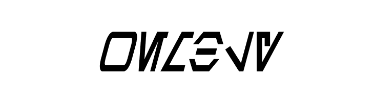 Aurebesh Condensed Bold  Free Fonts Download