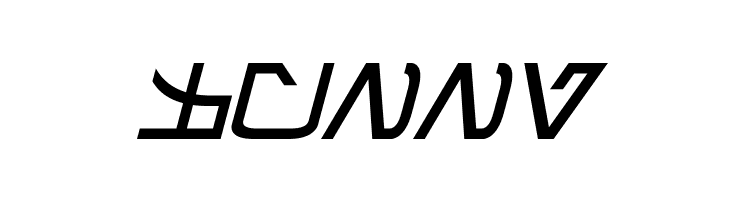 Aurebesh Italic  Free Fonts Download