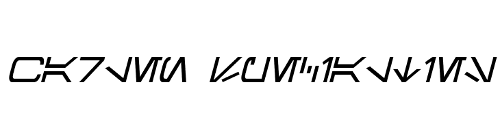 Aurebesh Italic  Free Fonts Download