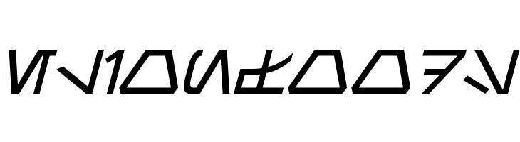 Aurebesh Italic  Free Fonts Download
